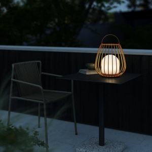 Lampa LED portabila pentru exterior solara cu baterii Jim To-Go galben 115294 universul-luminii.ro