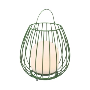 Lampa LED portabila pentru exterior solara cu baterii Jim To-Go verde