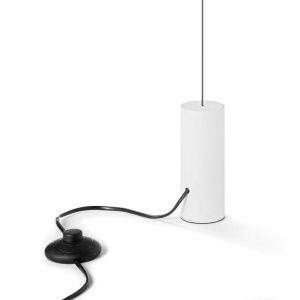 Lampa LED suspendata tip lampadar minimalist Filo pt alb - Img 3