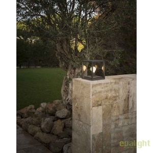 Lampa moderna tip piedestal, mini-stalp de exterior NALA 70772 56134 universul-luminii.ro