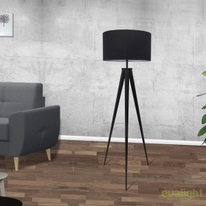 Lampadar cu trepied design elegant Tripod negru A-38683 VC - Img 2
