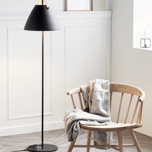 Lampadar design nordic STRAP negru 46234003 DFTP 72004 universul-luminii.ro