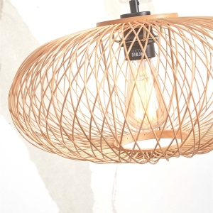 Lampadar eco din bambus Cango S nat/40x20 nat 178564 universul-luminii.ro