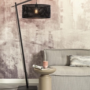 Lampadar eco din bambus Java L bl/50x22, bl 64344 universul-luminii.ro