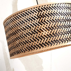 Lampadar eco din bambus Java S nat/32x18, bl/nat - Img 7