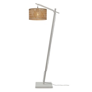 Lampadar eco din bambus Java S white/32x18, nat