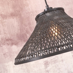 Lampadar eco din bambus Tahiti S bl/45x20 213484 universul-luminii.ro