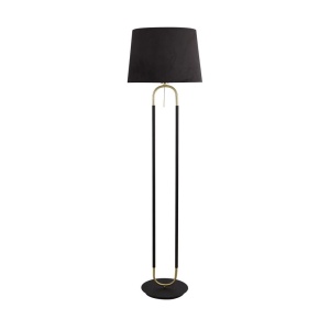 Lampadar, Lampa de podea decorativa design elegant Jazz negru 112704 universul-luminii.ro