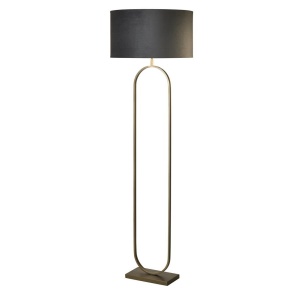 Lampadar/Lampa de podea decorativa Modish bronz/gri