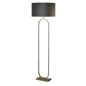 Lampadar/Lampa de podea decorativa Modish bronz/gri - Img 3