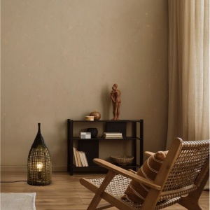 Lampadar/Lampa de podea decorativa ratan natural, NAOS H 54,5cm 167624 universul-luminii.ro