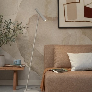 Lampadar/Lampa de podea design minimalist Bordeaux gri 141974 universul-luminii.ro