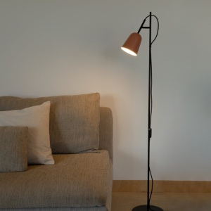 Lampadar, Lampa de podea design modern Studio roz 161154 universul-luminii.ro