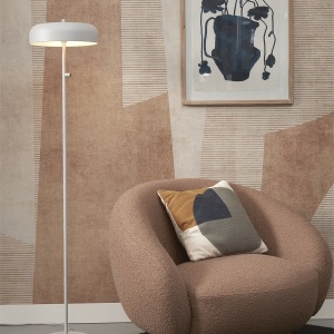Lampadar/Lampa de podea din metal Porto gri 141644 universul-luminii.ro