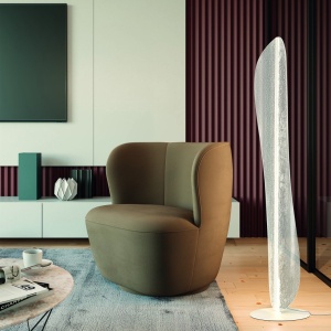 Lampadar, Lampa de podea LED design deosebit Bianca - Img 3