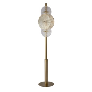 Lampadar, Lampa de podea moderna design deosebit Wagon Wheel 6Lt 134374 universul-luminii.ro