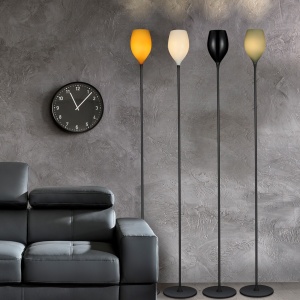 Lampadar / Lampa de podea moderna Izza Amber 50774 universul-luminii.ro