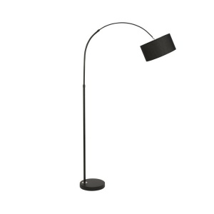 Lampadar / Lampa de podea tip arc SAMA negru NVL-9401652 - Img 1