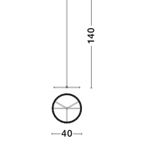Lampadar LED design ambiental deosebit Stellar - Img 3