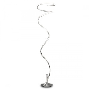 Lampadar LED dimabil design modern decorativ HELIX crom - Img 1
