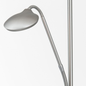Lampadar LED dimabil stil modern Cobra satin chrome - Img 3