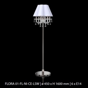 Lampadar LUX design modern, Cristal Bohemia Exclusive FLORA 01-FL - Img 2