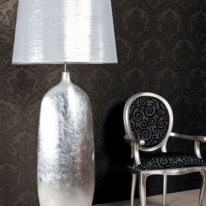 Lampadar lux / Lampa de podea design elegant CLASS argintiu 1298C SILVER MX 55954 universul-luminii.ro