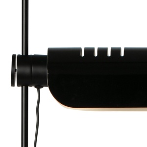 Lampadar metal stil retro cu abajur ajustabil MARTINICA negru - Img 2