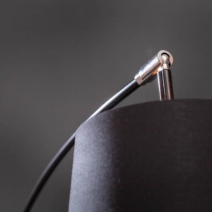 Lampadar tip arc cu 5 brate Levels negru/ auriu - Img 2