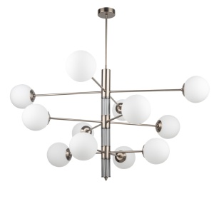 Lustra 12 surse de lumina moderna realizata manual Ultimo