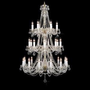 Lustra 27 brate cristal Bohemia L11 504/27/1