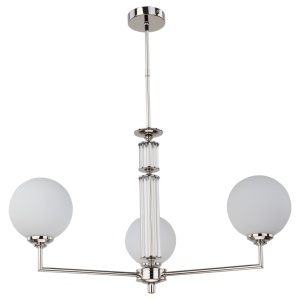 Lustra 3 brate moderna realizata manual Artu Glass