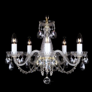 Lustra 5 brate cristal Bohemia L11 006/05/1-A - Img 1