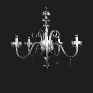 Lustra 5 brate cristal Bohemia, L11 901/05/3-H - Img 1