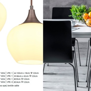 Lustra 6L design modern Maxy cafea 221444 universul-luminii.ro