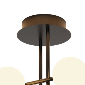 Lustra aplicata design Art Deco cu 4 surse de lumina CELLAR 219664 universul-luminii.ro