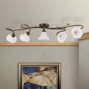 Lustra aplicata design elegant SISI 5L antique - Img 3