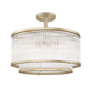 Lustra aplicata eleganta design modern SERGIO auriu C0528-05H-V6AC ZL - Img 1