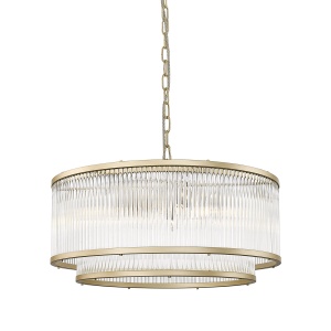 Lustra, Candelabru elegant design modern SERGIO auriu P0528-06H-V6AC ZL - Img 2