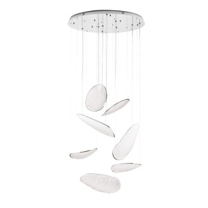 Lustra casa scarii lumina decorativa LED Empire 121W crom 621754 universul-luminii.ro