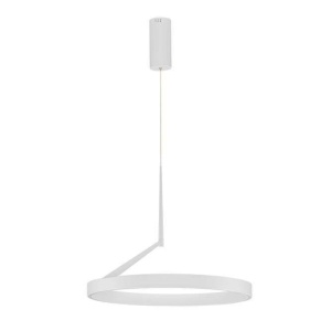 Lustra circulara aluminiu alb LED CCT ADALIZ 60cm