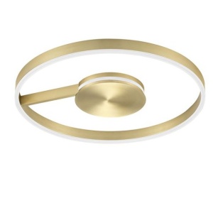 Lustra circulara aluminiu bronz LED CCT SIENA 60cm
