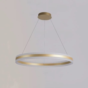 Lustra circulara LED Ada 100cm, Gold - Img 2