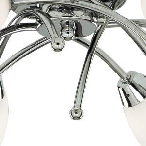 Lustra clasica aplicata Opera 6L crom 8186-6CC SRT 577354 universul-luminii.ro