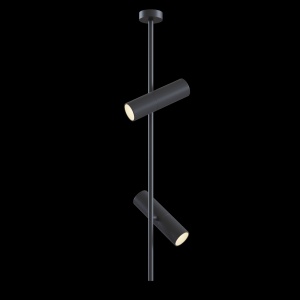 Lustra cu 2 spoturi directionabile Elti negru MY-C021CL-02B 75584 universul-luminii.ro