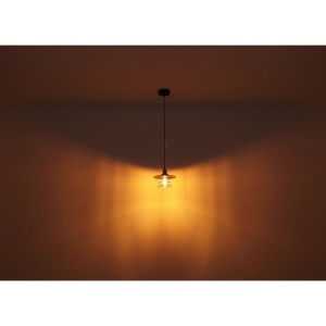 Lustra cu 3 pendule design clasic Viejo negru mat, cupru 33cm 210444 universul-luminii.ro