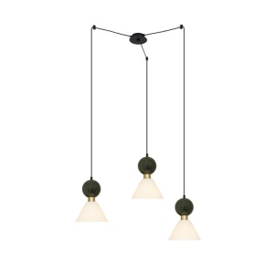 Lustra cu 3 Pendule design decorativ modern Ember II