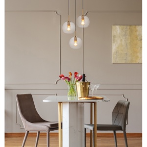 Lustra cu 3 pendule design modern ADARA 15462H1 GL 97484 universul-luminii.ro