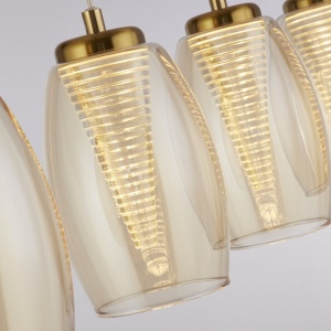 Lustra cu 4 pendule suspendata moderna Cyclone 137064 universul-luminii.ro
