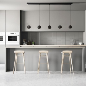 Lustra cu 5 pendule design modern Eindhoven 207134 universul-luminii.ro